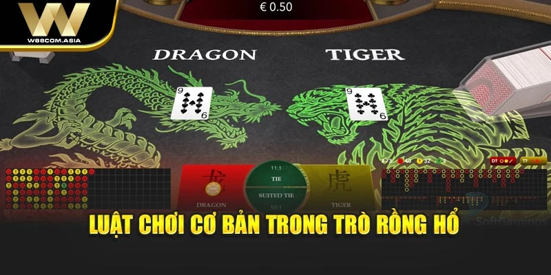 Luật chơi cơ bản trong trò rồng hổ
